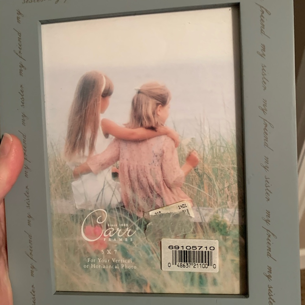 New my sister my friend picture frame 5x7